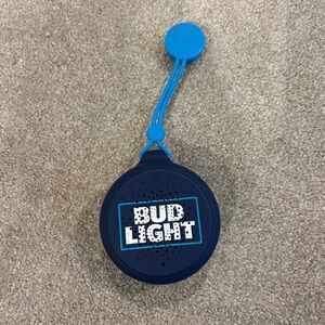 Bud Light Blue Portable Shower Speaker